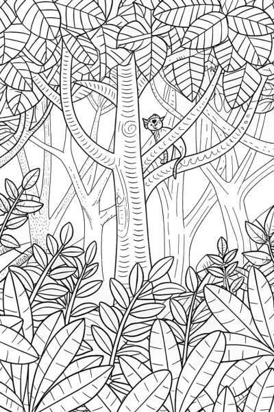 Black Panther’s treetop adventure