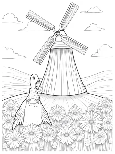 Turkey at the magical windmill