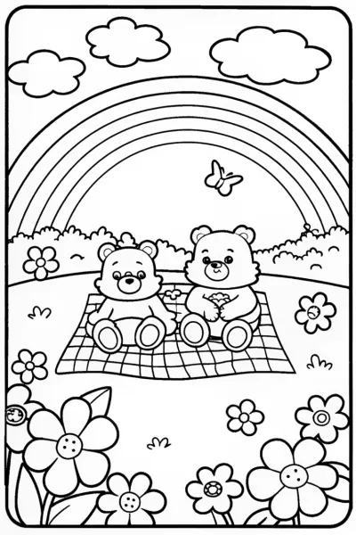 Care Bears’ Picnic Under the Rainbow