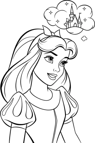 Princess collecting lost dreams