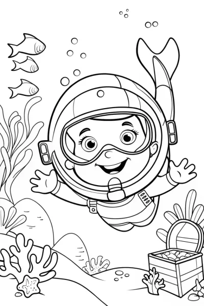 Luigi diving into the bubble kingdom