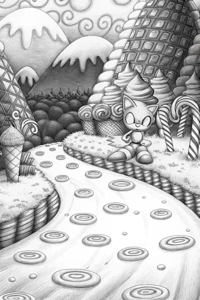 Super Sonic ice cream adventure