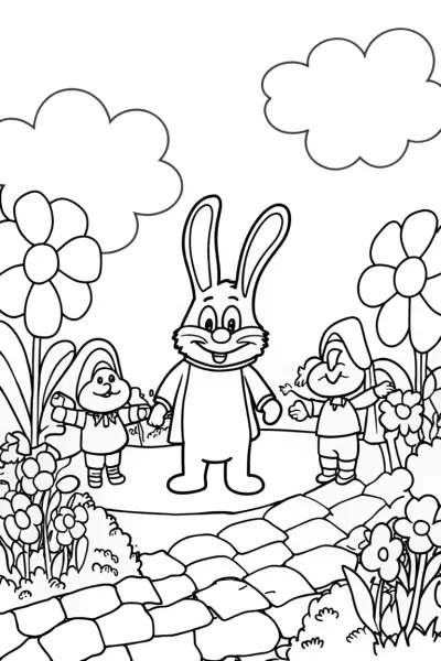 Banban’s whimsical garden journey