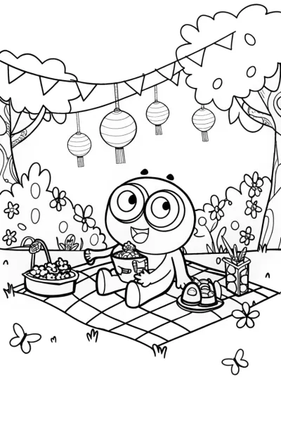 Whimsical Garden Party with Banban