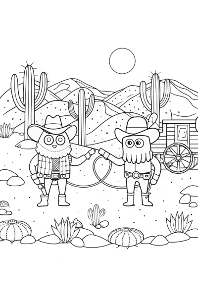 Bluey and Bingo’s Wild West Showdown