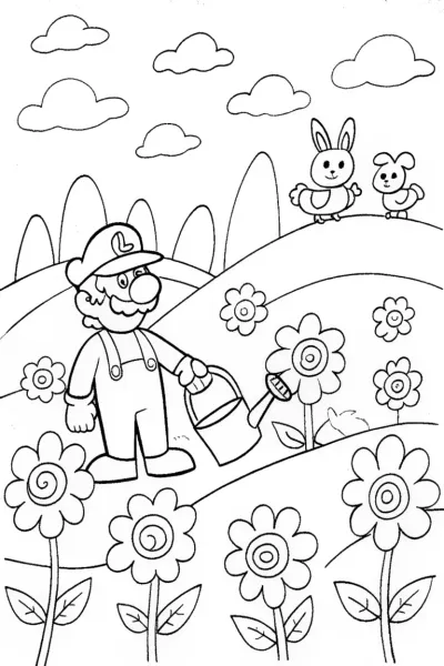 Luigi’s vibrant garden quest