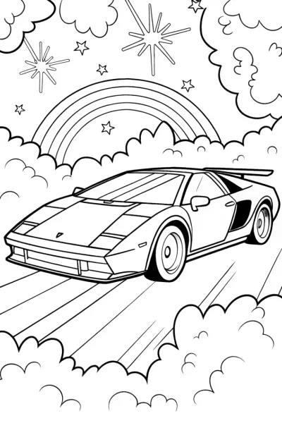 Lamborghini Adventure Through the Clouds