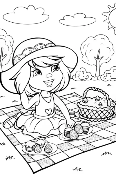 Strawberry Shortcake’s Picnic Delight