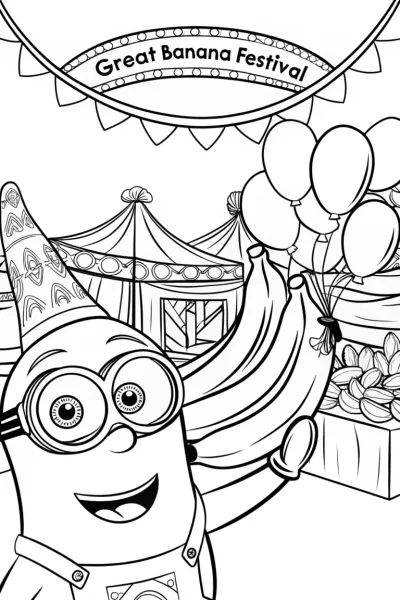 Minion’s Fun at the Great Banana Festival!
