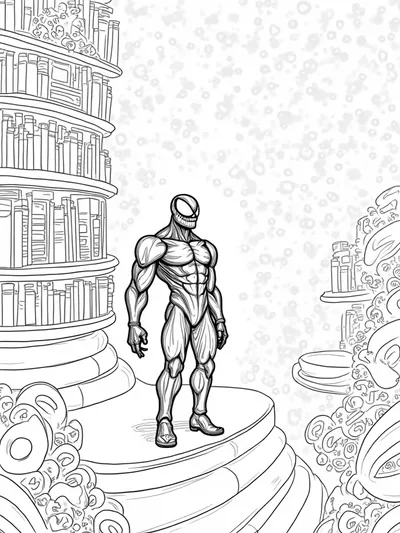 Venom as a cosmic librarian