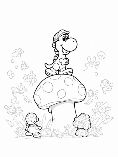 Yoshi’s enchanted sports day