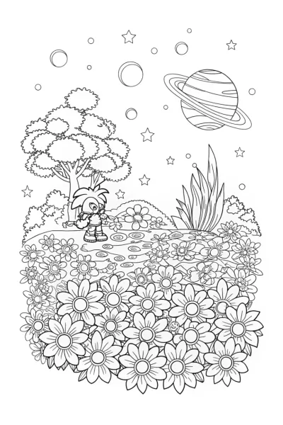 Super Sonic in a cosmic garden