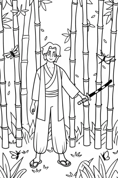 The Brave Demon Slayer in the Bamboo Forest