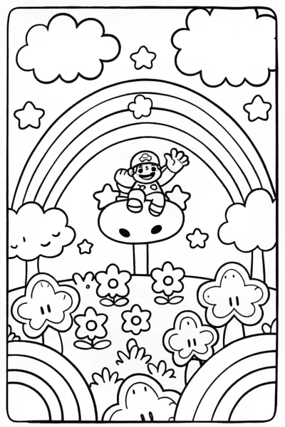 Mario and Yoshi’s Adventure in the Rainbow Valley