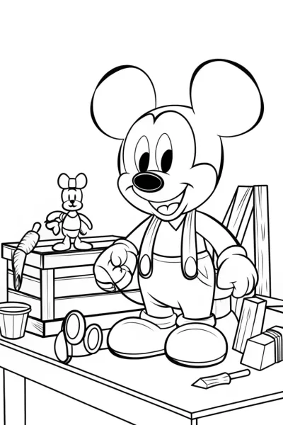 Mickey Mouse toy workshop