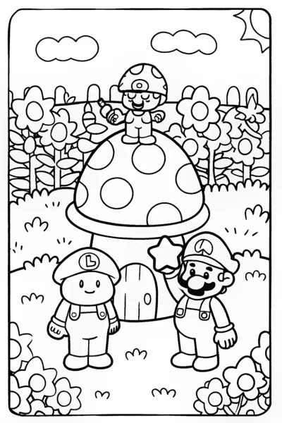 Mario And Luigi for Adults