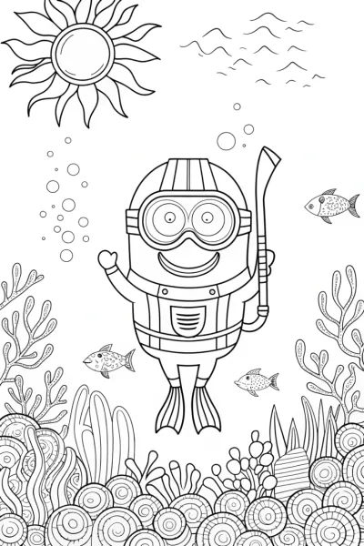 Minion’s Exciting Underwater Adventure