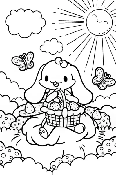 Cinnamoroll’s Joyful Picnic in the Clouds