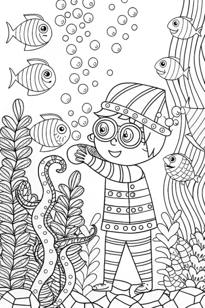 Captain Barnacles’ Bubble-Wrapping Adventure