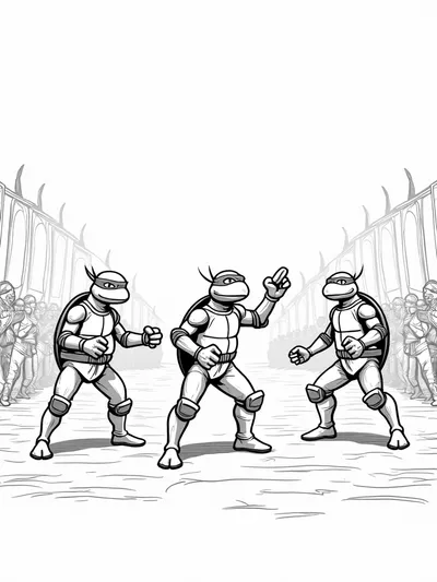 Teenage Mutant Ninja Turtles tournament