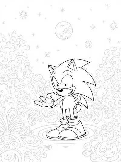 Super Sonic gardening adventure