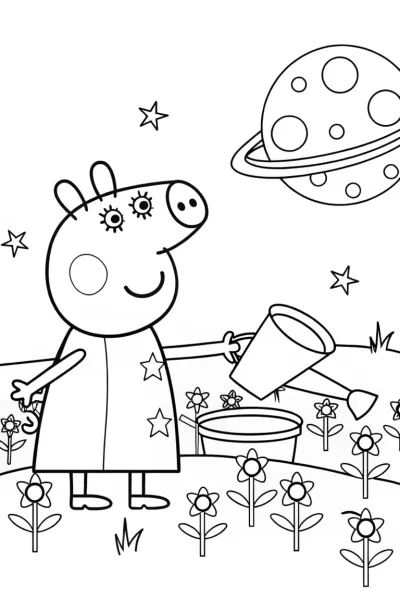Peppa Pig’s galactic gardening
