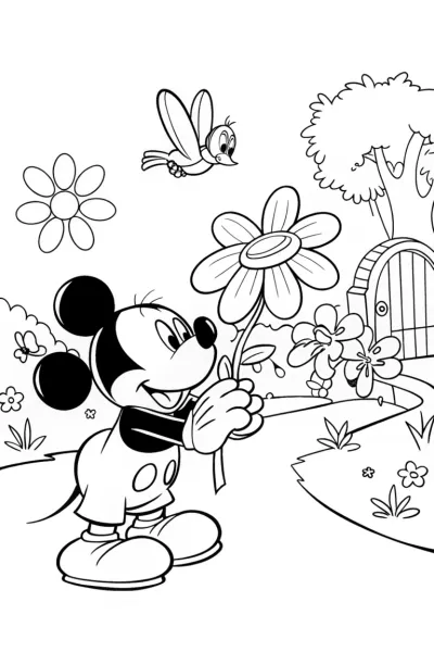 Mickey’s Flower Adventure in the Magical Garden