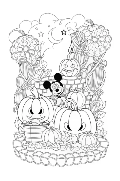 Mickey Mouse pumpkin potion adventure