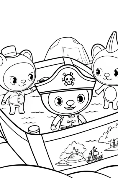Octonauts treasure map adventure