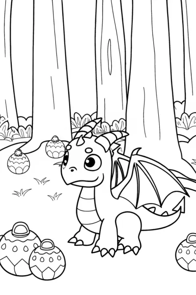 Charizard’s Mystic Lantern Adventure Coloring Page