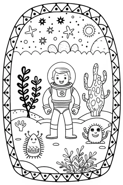 Buzz Lightyear’s Cosmic Quest in Color