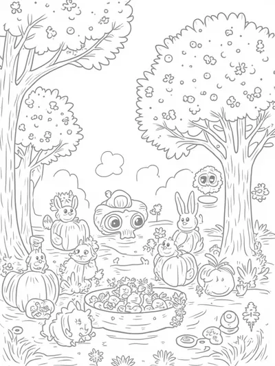 Thanksgiving at the enchanted orchard