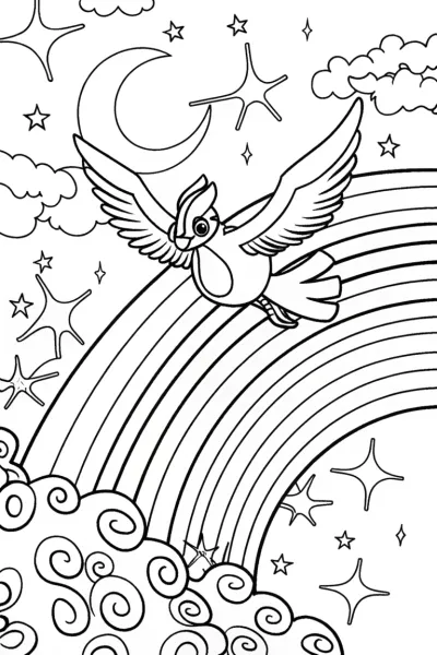 Guardians of the Celestial Realm: Rainbow Bird Adventure