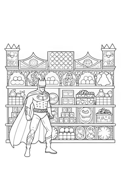Batman at the mythical puzzle bazaar