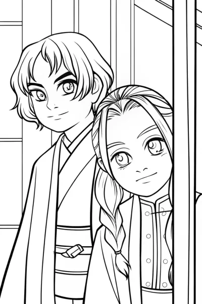 Demon Slayer in a hidden sanctuary