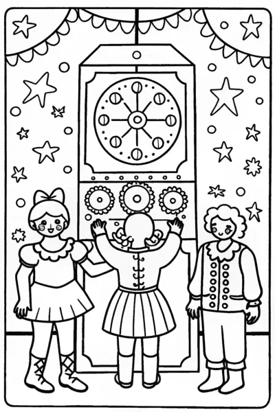 Bratz Dolls Time Travelers Coloring Page