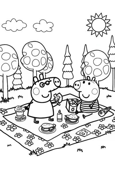 Peppa Pig’s Fun Day at the Picnic!