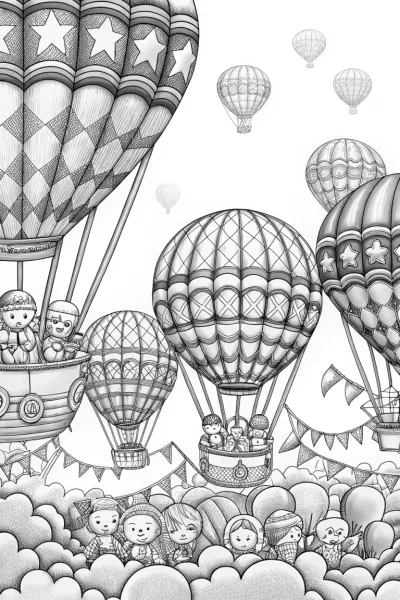 Shopkins hot air balloon festival