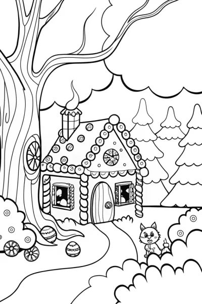 Gingerbread Adventure in the Enchanted Forest
