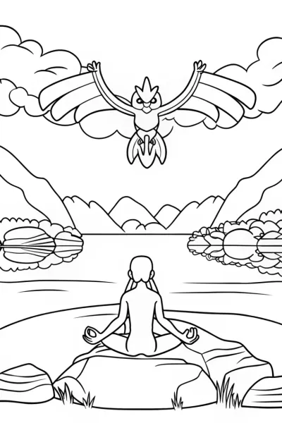 The Harmony of Legends: Meditating with Ho-Oh