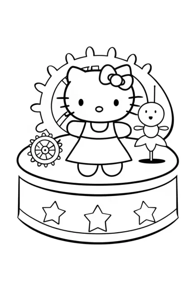 Hello Kitty music box adventure