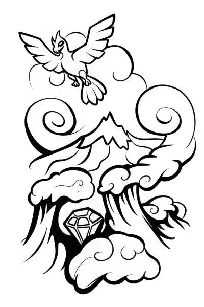 The Legendary Guardians Unite Coloring Page