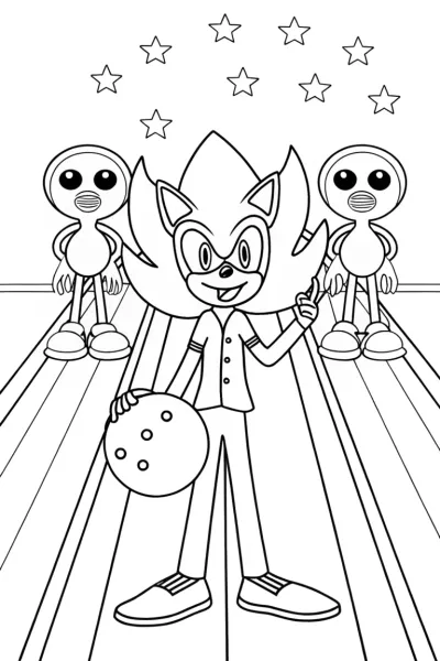Super Sonic bowling showdown