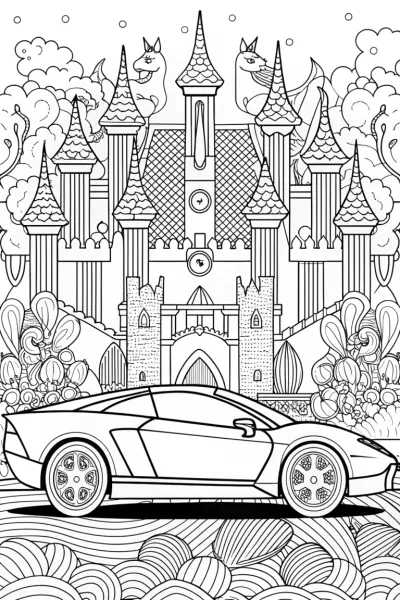 Lamborghini Adventure at the Enchanted Castle