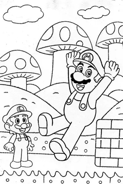 Mario’s Fun Day in the Mushroom Kingdom