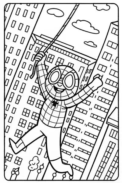 Miles Swinging Through the Cityscape Adventure