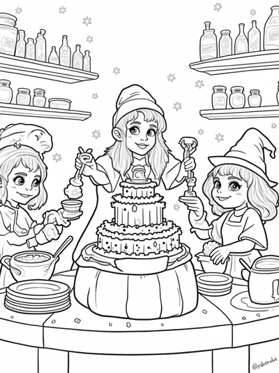 Thanksgiving in the enchanted bakery