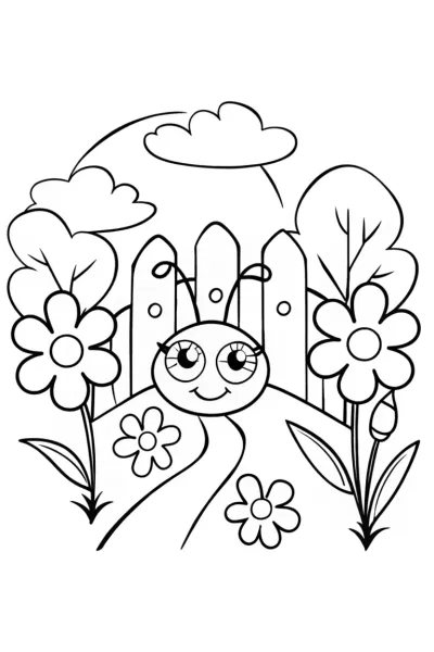 Adventures with Bella the Happy Bug in the Garden