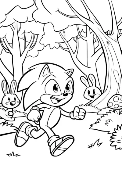 Sonic’s Adventure in the Enchanted Forest Fun!