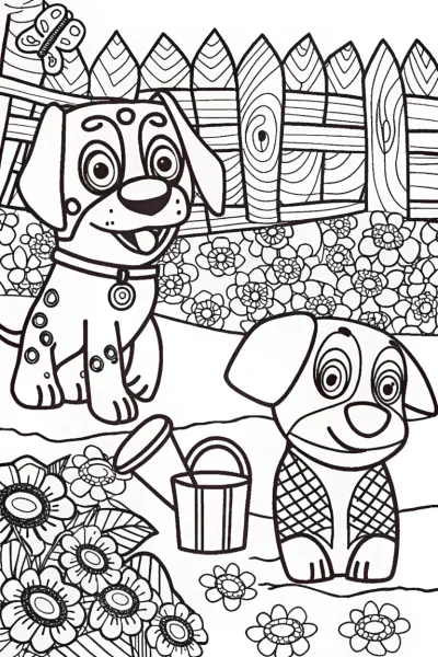 Bluey and Bingo’s Colorful Garden Adventure